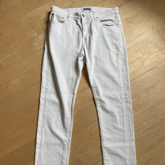 S.M.N. Studio mens "The Hunter" jeans sz 34 white denim standard slim - Picture 1 of 7